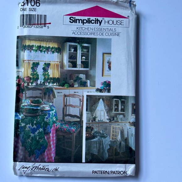 Simplicity House Kitchen Essentials Pattern 8106 - Picture 1 of 2